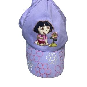 2004 vintage y2k Purple dora hat
